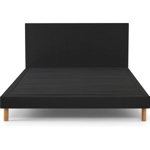 Beddenreus Basic Bed Ease met hoofdbord - 180 x 200 cm - zwart