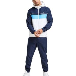 Lacoste - Guppy - Trainingspak - Marineblauw - Wit - Blauw - Colour Block