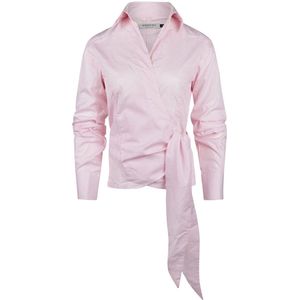 Steppin' Out Wikkel Blouse Julia Streep Roze - Maat S - Heren