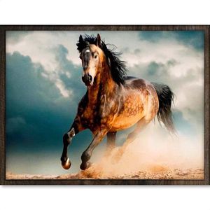 Eagle® Diamond Painting Volwassenen - Prachtig Paard - 40x30cm - Ronde Steentjes