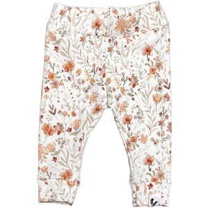 Newborn broekje skinny- Water flower - maat 44