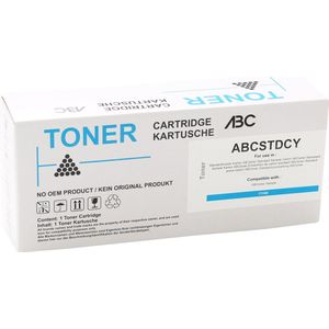 ABC huismerk toner Cyan 6000 paginas geschikt voor Toshiba E-Studio 338CP 338CS 388CP 388CS