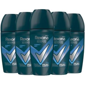 Rexona Deo Roller Cobalt Dry - 5 x 50 ml