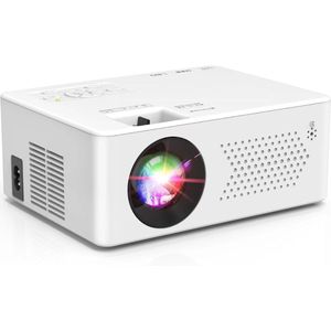 MMP® Mini beamers - Projector - Mini beamer - Wit - 14cm x 7cm x 18cm