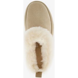UGG - Tazzelle - Enkellaars - Mustard Seed - Suède - 4,4 cm Plateauzool