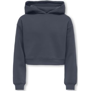 Only - KOGsweat - Cropped Hoodie - Blauw