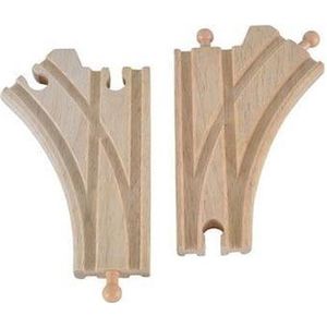 Mentari Houten wissel splitsing 15,8cm