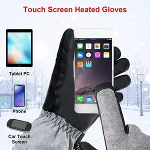 Verwarmde Winterhandschoenen - Touchscreen, Waterdicht, Maat XL