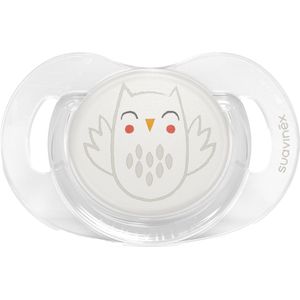 Suavinex Bonhomia Reversible Owl Beige 0-6m Silicone Fopspeen SXSBP1079662