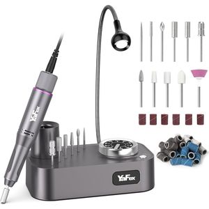 Professionele Nagelfrees voor Gelnagels - Elektrische Nagelvijl 11-in-1 met 35000 RPM, LED-Lamp en Gebruiksvriendelijk Design