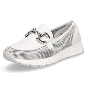 Remonte dames veterschoenen wit