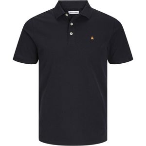 JACK&JONES JJEPAULOS POLO SS NOOS Heren Poloshirt - Black Classic