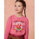Oilily - Triangle l.sl. T-shirt - Rood - 104/4yr