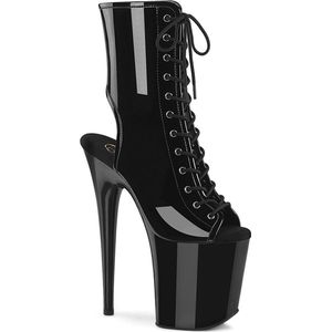 Pleaser - FLAMINGO-1016 Plateau Laarzen - US 5 - 35 Shoes - Zwart