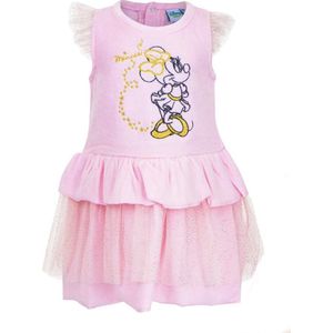 Disney Minnie Mouse baby jurkje katoen velours roze maat 74 (12 maanden)
