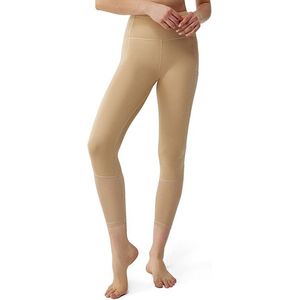 Born Living Yoga Asha Leggings Met Hoge Taille Beige L Vrouw