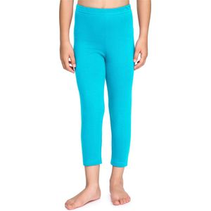 Merry Style Meisjes Leggings - Sport - Vrijetijdsbroek - Capri - Katoen - MS-MS10-226-LE - Turquoise - 122