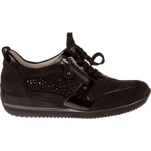 Waldlaufer 980006 zwarte veterschoen dames maat 7