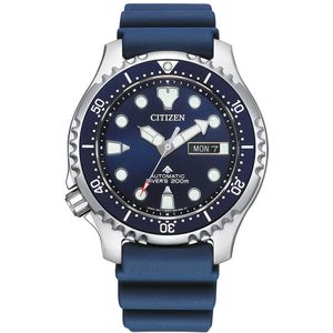 Citizen Promaster Marine NY0141-10LE Horloge - Siliconen - Blauw - Ã˜ 43 mm