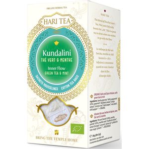 Hari tea - Kruidenthee -Groene thee met munt - Green tea & mint (1 doosje)