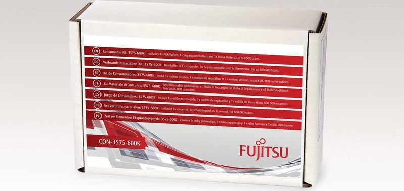 Fujitsu - Consumable Kit - Verbruiksartikelen - Voor fi-6800 en fi-6400 - Tot 600.000 scans