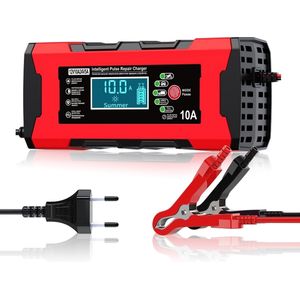 SAPOWER® Acculader D125 – 12v10A/24v5A - Druppellader Motor, Auto en Boot en meer