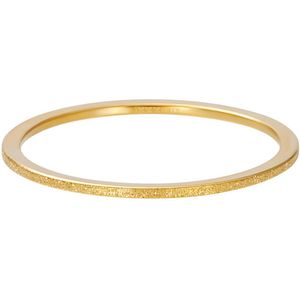 iXXXi Jewelry - Vulring - Goudkleurig - Sandblasted - 1mm