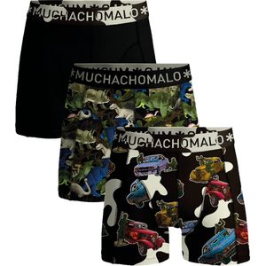 Muchachomalo Boys Boxershorts - 3 Pack - Maat 110/116 - 95% Katoen - Jongens Onderbroeken