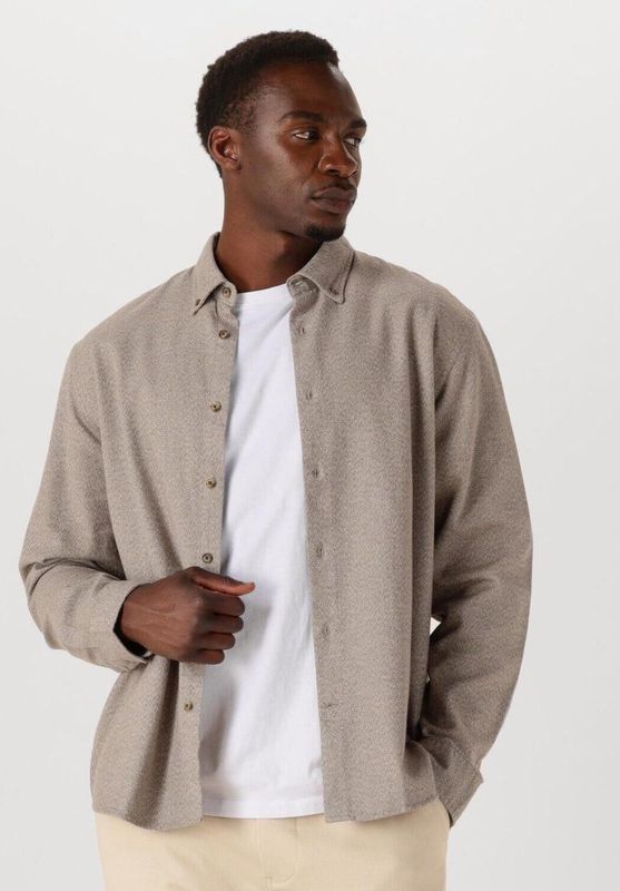 SELECTED Overhemd 'SLHREGNOAH'  donkerbeige