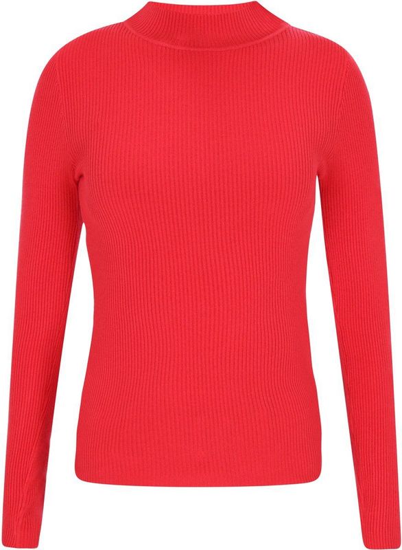 MYMO - Comfy - Trui - Rood - Slanke Pasvorm - Lange Mouw