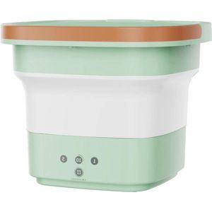 Opvouwbare Mini Wasmachine 220V - Camping Wasmachine met Wascentrifuge - Miniwasmachine met Afvoermand - Reiswasmachine voor Ondergoed Sokken - babykleding - Mini wasmachine