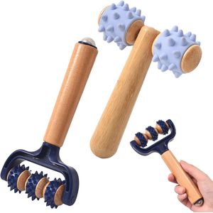 Massageroller Set voor Spierpijn - 2 Stuks met Egelbal