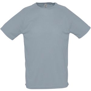 SOLS Heren Sportief T-Shirt met korte mouwen Performance (Puur Grijs)