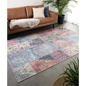 Patchwork vloerkleed - Fade Dreamer multi 190x290 cm