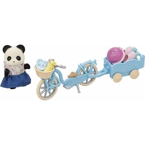 Sylvanian Families 5652 Fiets & rolschaatsset meisje Panda