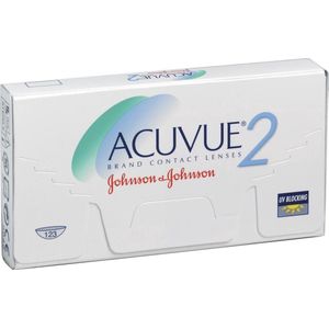 ACUVUE 2 - 6 pack - Weeklenzen - Contactlenzen - BC 8,70