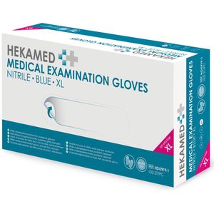 Hekamed Soft Nitrile Handschoenen - Extra Large - 100 stuks