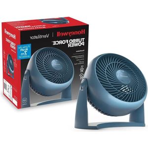 Krachtige blauwe TurboForce ventilator - stille verkoeling 90° variabele kanteling