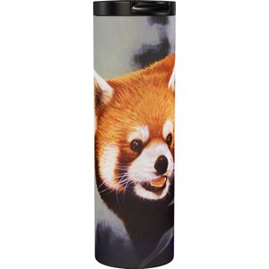 Rode Panda Hiding Out - Red Panda - Thermobeker 500 ml