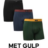 Boxershort - Katoenmix - Zwart - Slim Fit