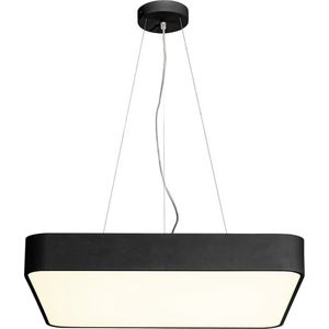 Vierkante hanglamp Medo Led 60cm zwart - 1000725