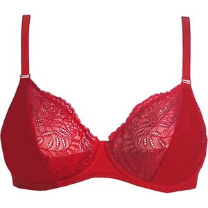 Parah - Balconette BH - Rood - EU 80D/ FR 95D
