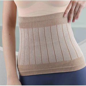 Buikband - Zwangerschapsband - Onderrug ondersteuning - Korset - Nierwarmer - One Size - Beige - Beige
