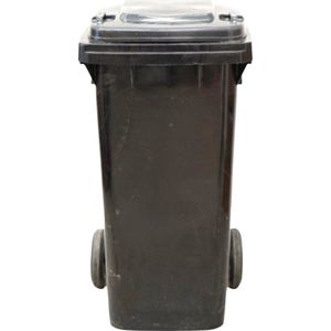 240 Liter zwart Kunststof Kliko Afval Rolcontainer container
