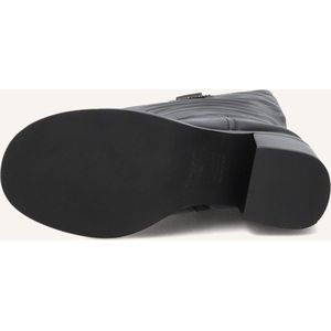 Stefano Lauran - Gr 2107 - Hoge Laarzen - Zwart - Blokhak 6 cm
