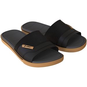 Rider - Spin Slide - Slipper - Zwart/Grijs - 100% Rubber