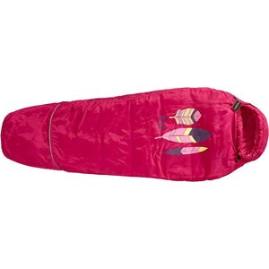 Lichte kinderslaapzak met eenlaagse wattering en verlengbare outdoor slaapzak voor kinderen - ademend en warm