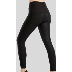 Montar Rijbroek Megan Full Grip Zwart - 40