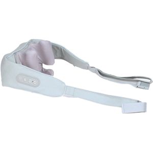 Trapeziusspier nek- en schoudermassage-apparaat, nekondersteuningsapparaat, cervicale wervelkolommassage-apparaat, nekkneedmassage-sjaal - grijs