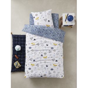Vertbaudet Set met dekbedovertrek + kussensloop voor kinderbed COSMOS Basics